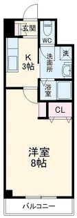NK氷川マンション【8階】の間取り