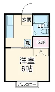 光和コーポ【2階】の間取り