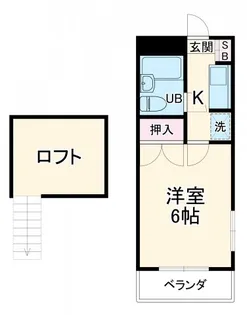 シャルマン日高A棟【101号室】の間取り