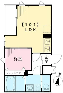 M&M【1階】の間取り