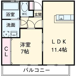 フィオーレ【2階】の間取り