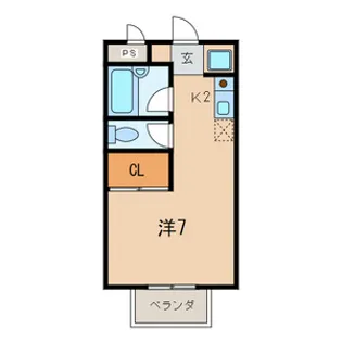 AVENUE1番館【2階】の間取り