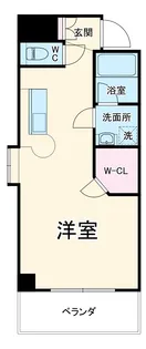プログレンス横須賀本町【203号室】の間取り