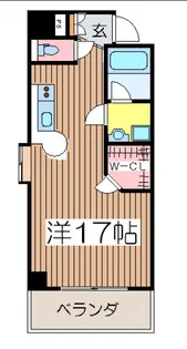 プログレンス横須賀本町【303号室】の間取り