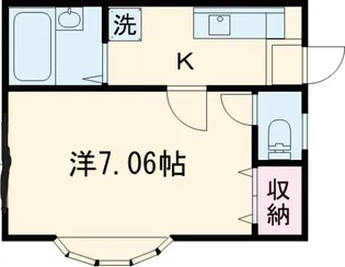エスポアール東小金井【102号室】の間取り