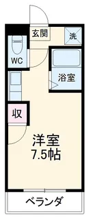 KOWA石原【203号室】の間取り