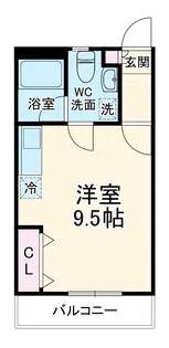 リバティ【3階】の間取り