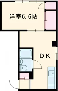 メゾンハヤミズ【3A号室】の間取り