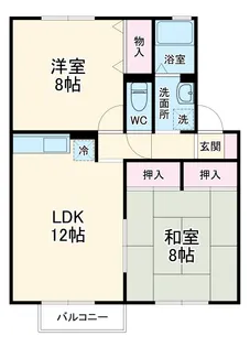 アーバンライフⅡ【2階】の間取り