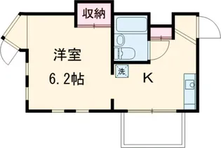 芙蓉マンション【2-C号室】の間取り