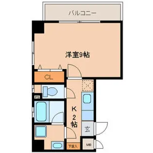 ALLGO GRATO【4階】の間取り