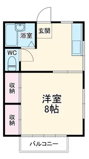 シャトレⅡ【201号室】の間取り