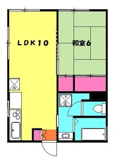 ピア イトウ【101号室】の間取り