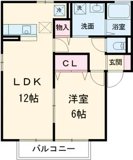 シェルムーンⅠ【2階】の間取り