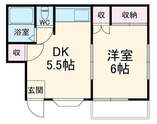 エクレール【2階】の間取り