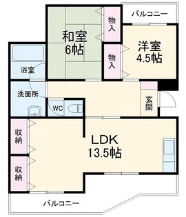 レジデンス中泉【2階】の間取り