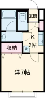 as Cabins【2階】の間取り