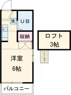 カルトセゾン小金井【205号室】の間取り