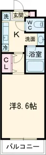 サンライトM東小金井【1階】の間取り
