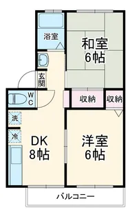 マロンパルハイツ【2階】の間取り