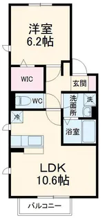 グランドソレーユ【2階】の間取り