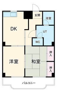 レジデンス横山【5階】の間取り