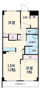 レコルテ【403号室】の間取り