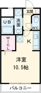 コスモス【2階】の間取り