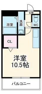 コスモス【3階】の間取り
