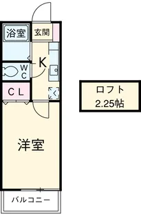 タイセイホーム【201号室】の間取り