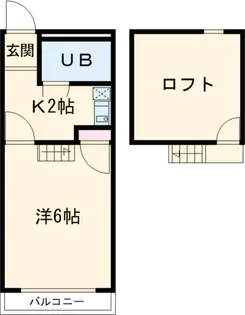 ドリーミーロード玉村A【206号室】の間取り