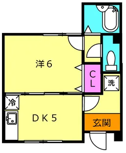 石塚ビル【101号室】の間取り