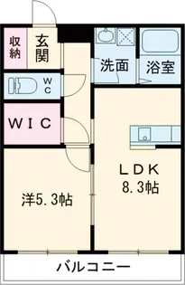 ハーベストプレイス【1階】の間取り