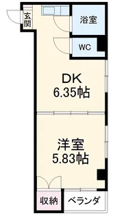 アーバンフラット【3階】の間取り