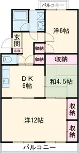 朋友レジデンス【1階】の間取り