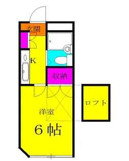 シャルマン請地【4階】の間取り