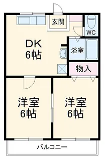 赤尾ハイツ正観寺【101号室】の間取り