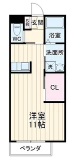 シャーメゾン深町【2階】の間取り