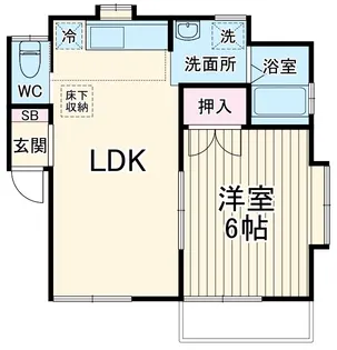 デュアル【2階】の間取り