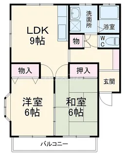 フジⅡ【2階】の間取り