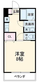 MIKIハイツⅡD【2階】の間取り