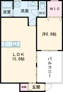 エコリビングステージ小金井【1階】の間取り