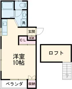 Jハウス【2階】の間取り