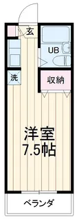 アーバニーハイム柴崎【308号室】の間取り