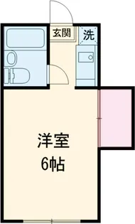 ホワイトコート【2-C号室】の間取り