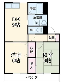 アビタシオン【1階】の間取り