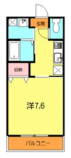 グランディア【103号室】の間取り