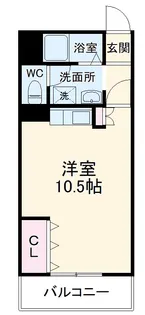 サンフラワービル【503号室】の間取り