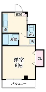 ホープ大嶋【2階】の間取り