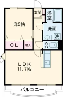 エルシード【3階】の間取り